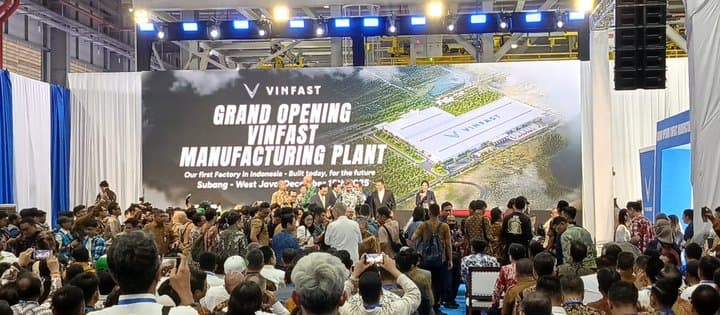 VinFast Punya Pabrik di Indonesia, Produksi 50 Ribu Unit Per Tahun