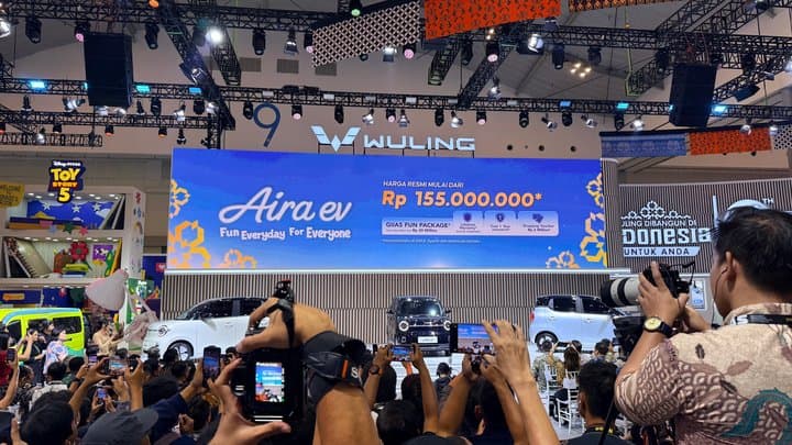 GIIAS 2026: Harga Wuling Aira EV Dibanderol Cuma Rp155 Juta!