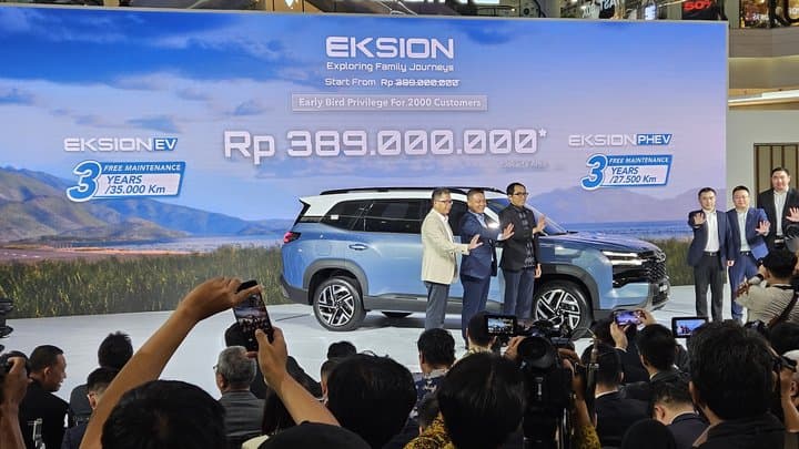 Resmi Diluncurkan, Harga Wuling Eksion Mulai dari Rp389 Juta