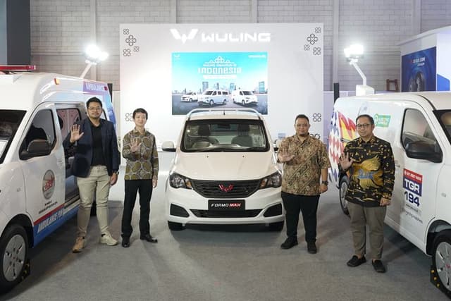Wuling Formo Max dan Mitra EV Mejeng di GIICOMVEC 2026