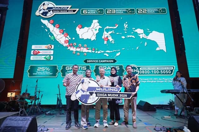 Wuling Siapkan 6 Titik Posko Mudik dan Puluhan Bengkel Siaga
