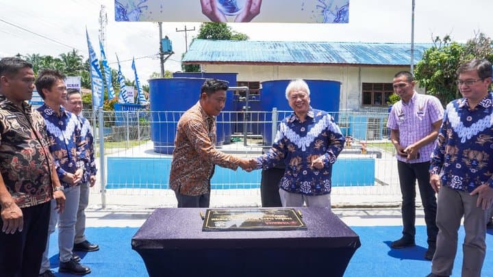 Yamaha Sediakan Akses Air Bersih ke Warga Kutalimbaru 