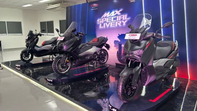 25 Tahun Tmax, Yamaha Hadirkan Max Special Livery Eksklusif