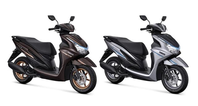 Tampilan Baru Yamaha FreeGo 125, Ada Opsi Warna Putih-Biru