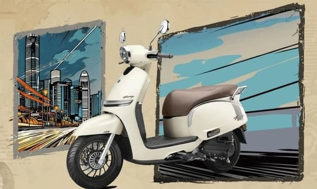 Yamaha Luncurkan Skutik Hybrid Bergaya Retro Seharga Rp30 Jutaan