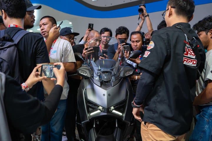 Yamaha Xmax TechMax Jadi Magnet Pengunjung di IMOS 2025