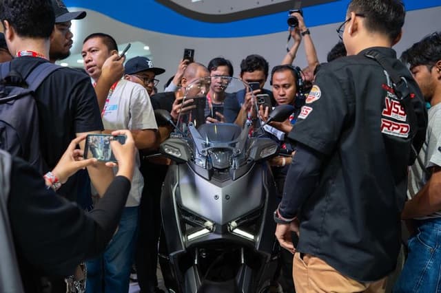 Yamaha Xmax TechMax Jadi Magnet Pengunjung di IMOS 2025