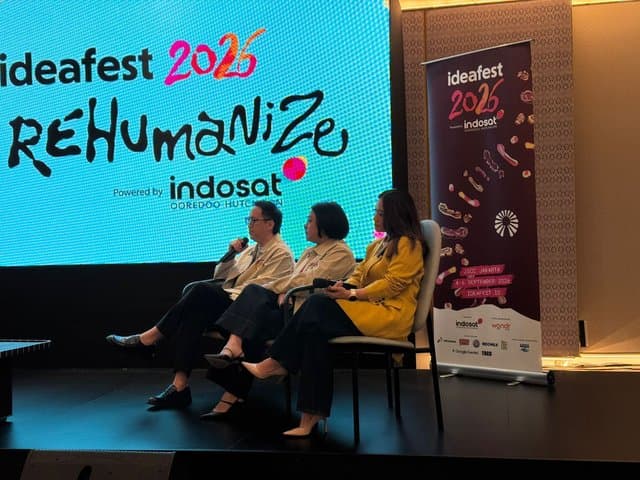 Ideafest 2026: AI Cuma Alat Pendukung, Ide Kreatif Tetap Milik Manusia
