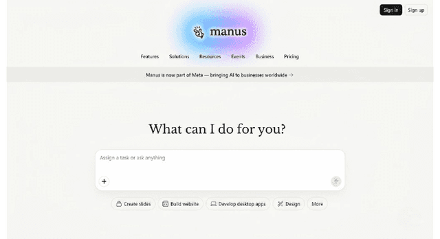 Hanya Modal Prompt, Manus AI Bisa Bikinin Website