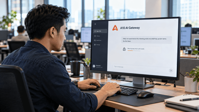 Prompt Ringan Tak Perlu AI Mahal, A10 AI Gateway Atur Otomatis