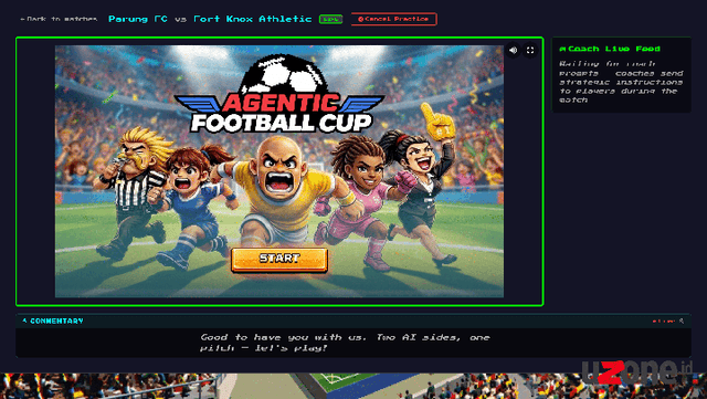Main Game Bola AWS ala Football Manager, Tapi Pemainnya Agen AI
