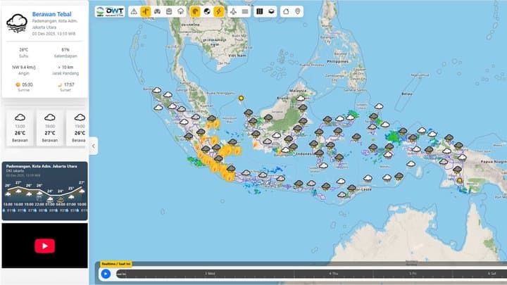 Cek Info BMKG Hari Ini dan Daftar Aplikasi Pantau Cuaca Wajib Install