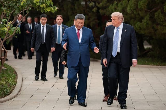 Apa Saja Oleh-oleh Trump dan Bos Teknologi Saat Main ke China?
