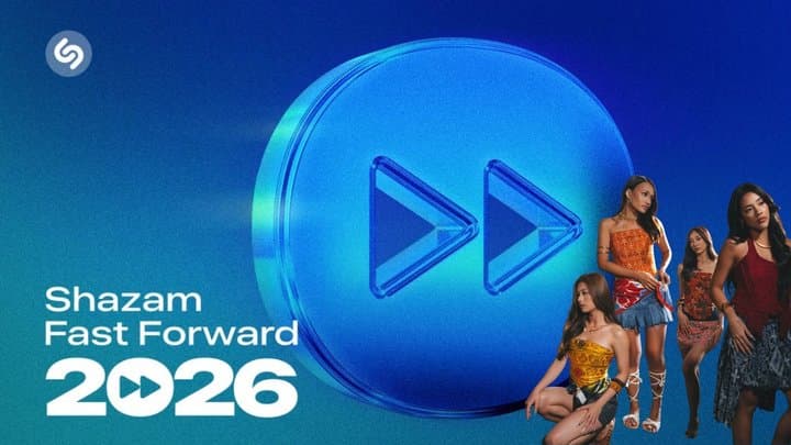 Girl Group no na Masuk Daftar Shazam Fast Forward 2026
