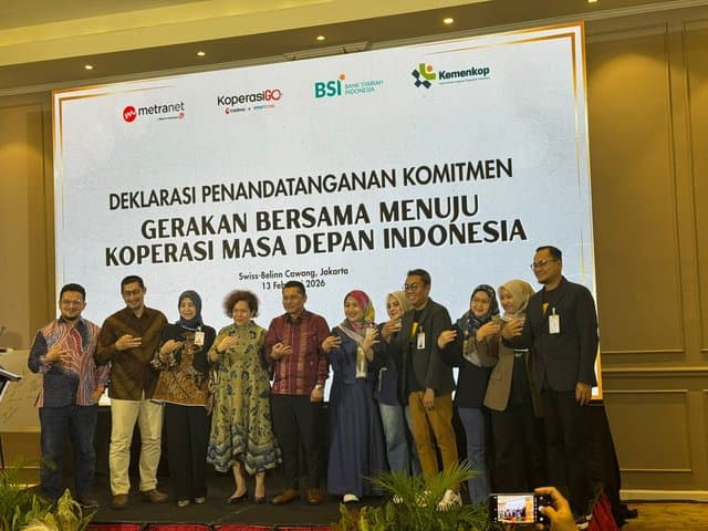 Kolaborasi Metranet-BSI Modernisasi Koperasi Lewat Platform KoperasiGO