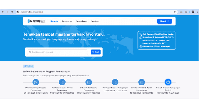 Lulus Kuliah? Ini Cara Resmi Daftar Magang Hub Batch 4 2026 yang Benar