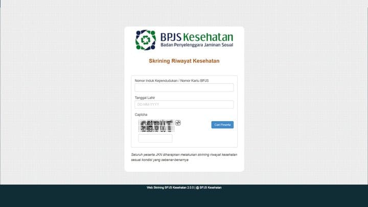 Aturan Baru 2026! Cara Skrining BPJS Kesehatan Wajib & Gratis Lewat HP