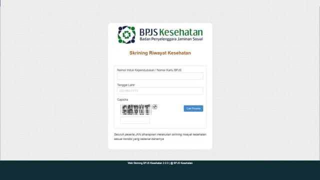 Aturan Baru 2026! Cara Skrining BPJS Kesehatan Wajib & Gratis Lewat HP
