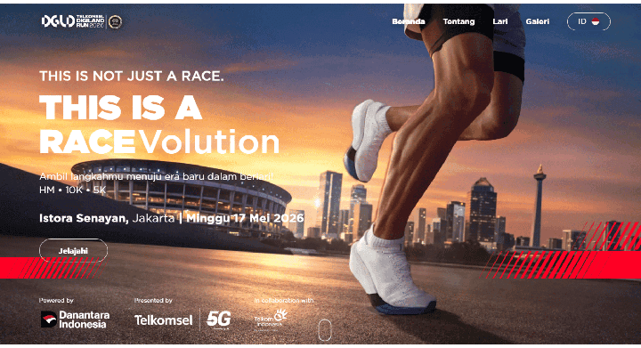 Telkom dan Tren Sportainment di Digiland Run 2026: RACEvolution 