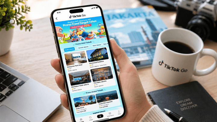 TikTok Go Bantu Pengguna Pesan Hotel dari Konten FYP