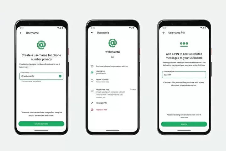 <em>Chat</em> Tanpa Nomor HP? WhatsApp Siapkan Fitur Username
