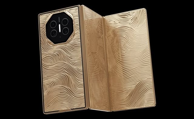Caviar Rilis Huawei Mate XT Berlapis Emas, Harganya Rp1,6 Miliar!