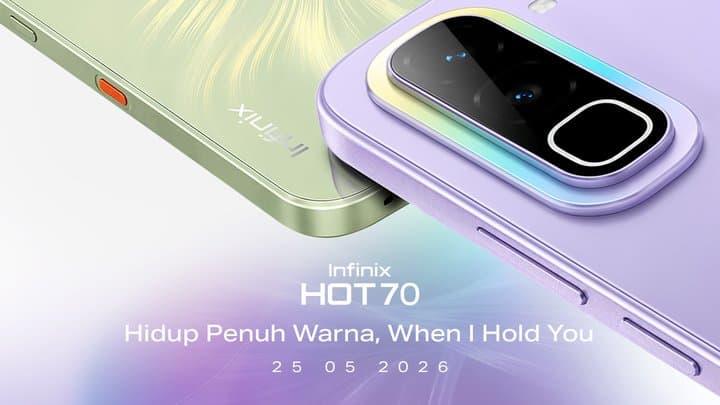Infinix Hot 70 Harga Rp2 Jutaan di Indonesia, Dapat Bonus Google One
