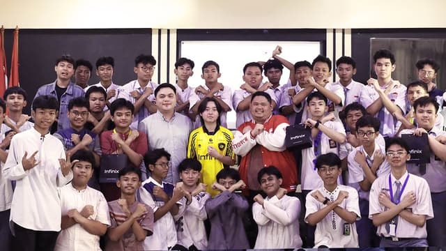 Infinix Buka Sekolah Mobile Gaming Pertama untuk Anak SMA