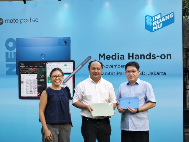 Tablet Moto Pad 60 Neo Rilis: Harga Rp2,8 Jutaan, Tapi RAM Cuma 4 GB