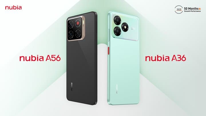 Harga &amp; Spek Nubia A36 dan A56, HP Murah yang Bisa Tahan 4 Tahun