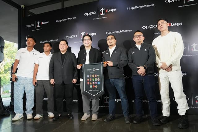 OPPO Sponsor Resmi BRI Super League, Abadikan #LagaPenuhMomen
