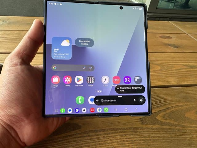 Gemini Live di Galaxy Fold7, Asisten AI yang Bikin Siri  Terlihat Jadul