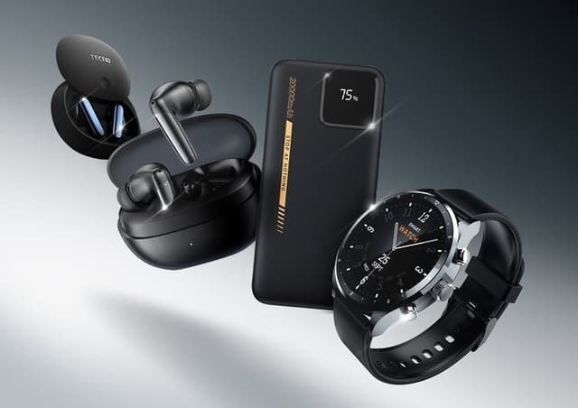 Tecno Rilis IoT Murah, dari Smartwatch, TWS, hingga Powerbank