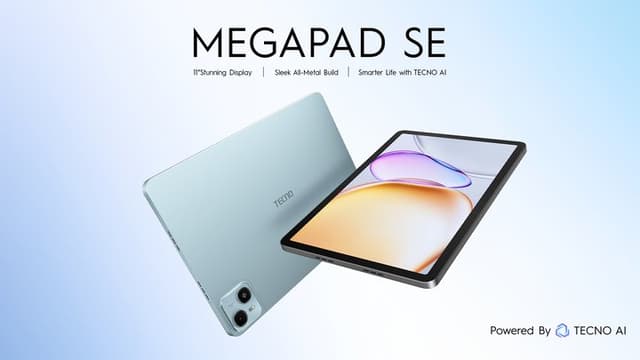 Tecno Megapad SE Rilis, Tablet 4G Harga Rp2 Jutaan