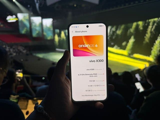 OriginOS 6 Debut di Vivo X300 Series, Visual Bening Mirip Liquid Glass
