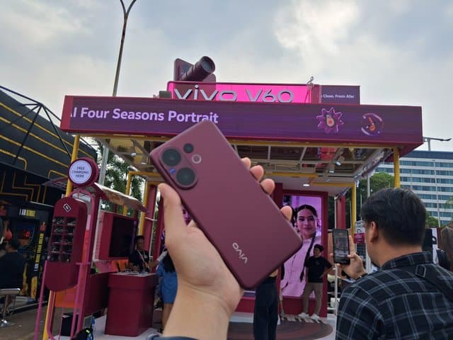 Momen Pestapora Dijepret dari Lensa Vivo V60