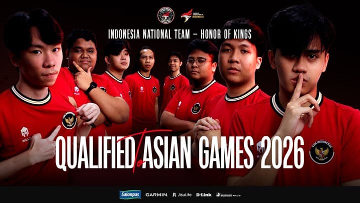 Timnas eSports Indonesia Melaju Mulus ke Asian Games 2026
