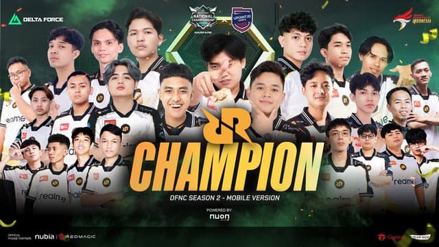 Titel Sempurna RRQ di DFNC Season 2, 12 Kali Menang Tanpa Kalah!