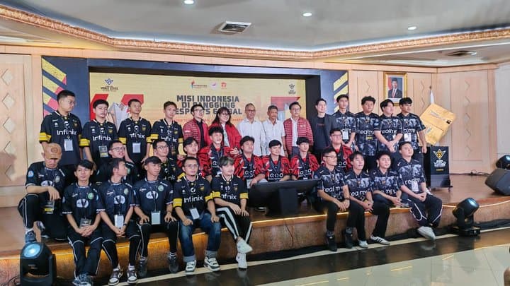 Kemenpora Lepas Tim Indonesia ke Grand Final FFWS SEA 2025 Fall<br>

