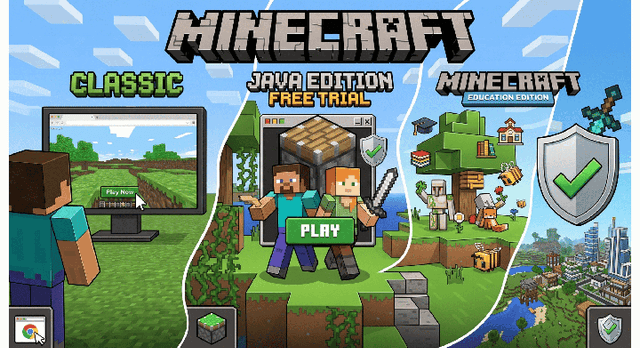 Cara Main Minecraft Free dan Legal di 2026