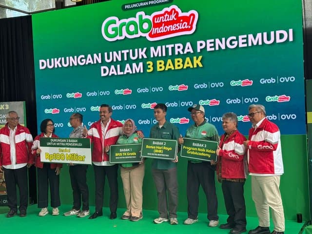 Grab Pastikan Driver Ojol dapat Bonus Hari Raya Tahun Ini

