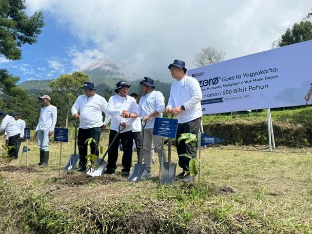 GoZero: 500 Pohon Ditanam, Cegah Bencana hingga Kurangi Emisi Karbon