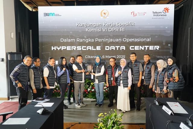 Perkuat Ekosistem Data Center, Telkom Tuai Pujian dari DPR RI