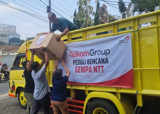 TelkomGroup Pulihkan 100% Koneksi NTT dalam Tiga Hari Pascagempa