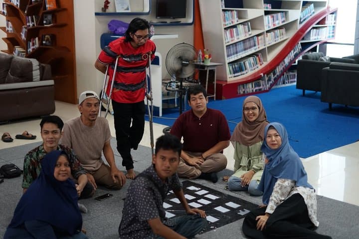 Telkom Buka Ruang Kreatif bagi Penyandang Disabilitas di Tarakan