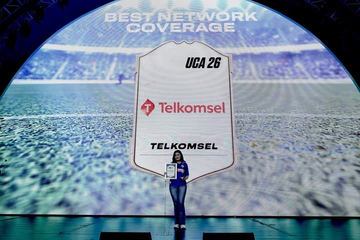Telkomsel Raih Best Network Coverage Uzone Choice Awards 2026
