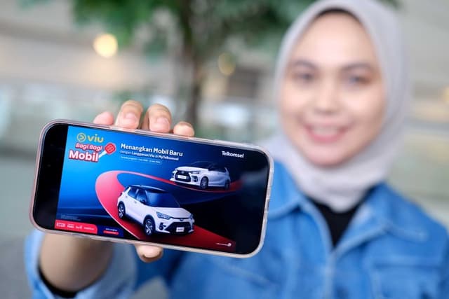 Telkomsel & Viu Bagi-Bagi Mobil Agya dan Raize di Akhir Tahun