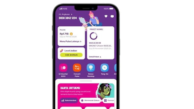 Asyik! Pengguna Axis Kini Bisa ‘Convert Pulsa’ Jadi Kuota
