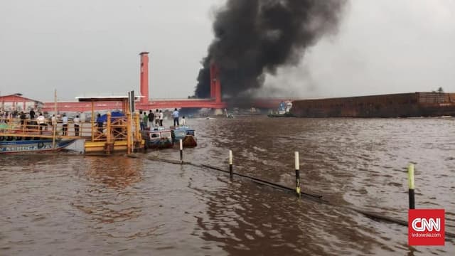 Kapal Meledak di Sungai Musi, Tujuh Orang Jadi Korban