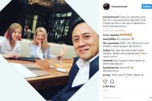 Triawan Munaf kaget dengan keramahan Hyo-yeon SNSD dan PSY